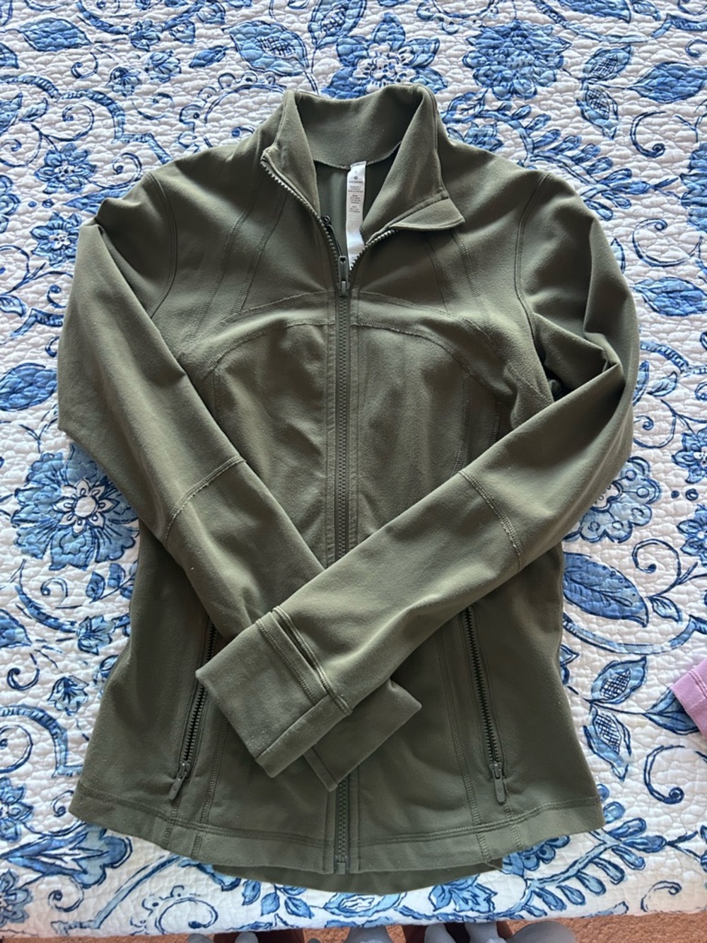lululemon athletica Olive Green Full-Zip Utility Jacket